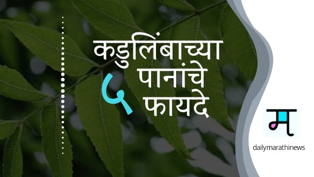 Neem Benefits in marathi